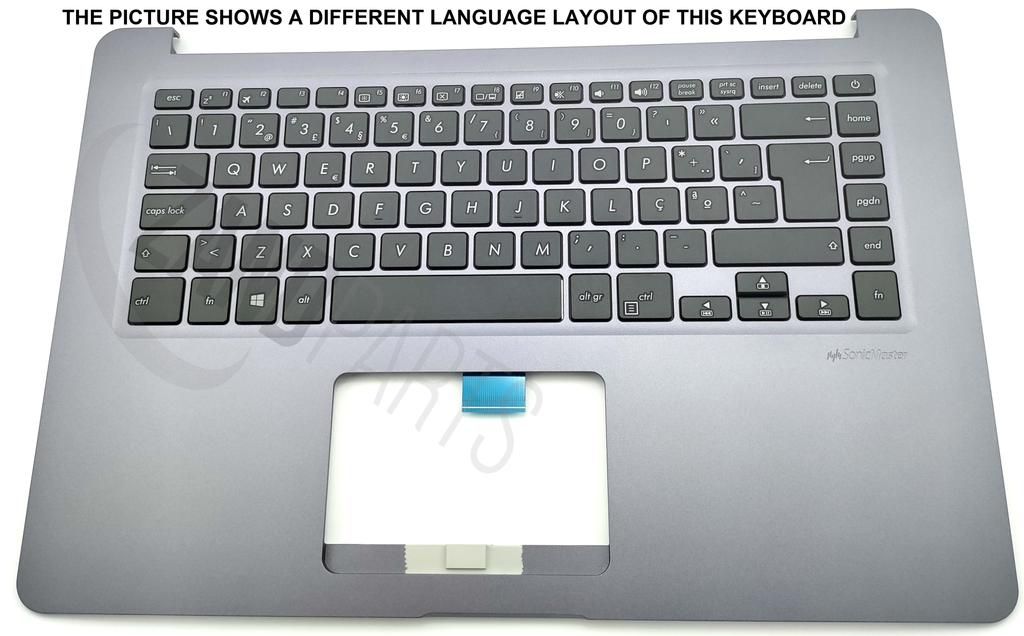 Asus X510UR-3B Keyboard (US-ENGLISH) Module/AS
