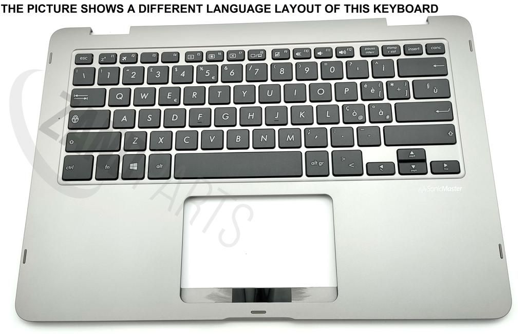 Asus TP401NA-1A Keyboard (BELGIAN) Module/AS