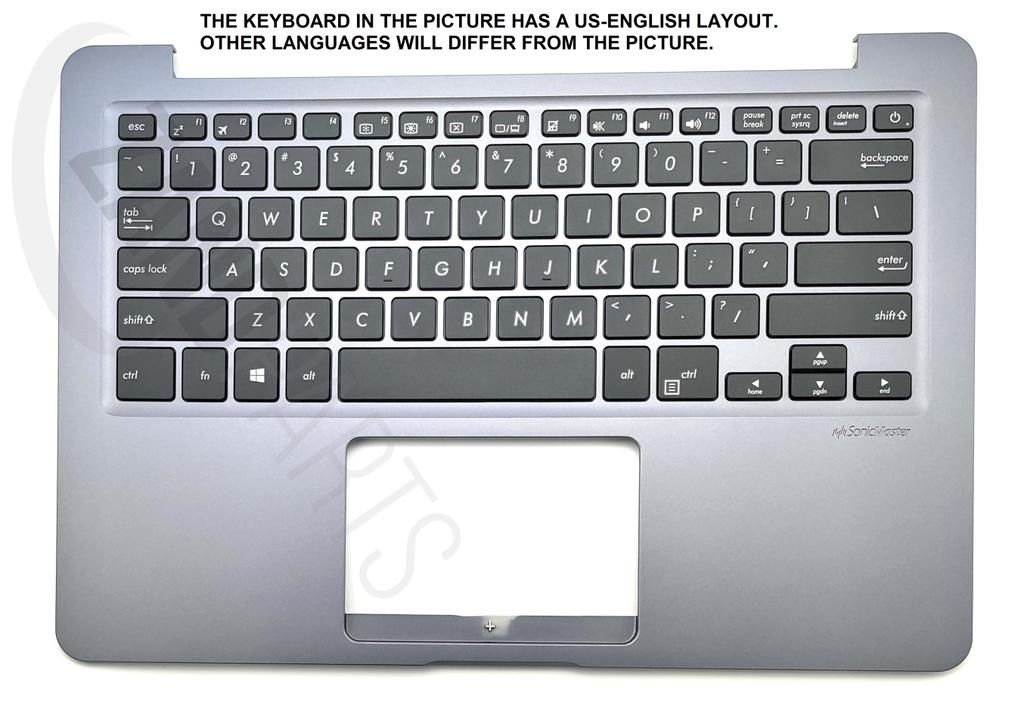 Asus E406SA-1B Keyboard (US-ENGLISH) Module/AS