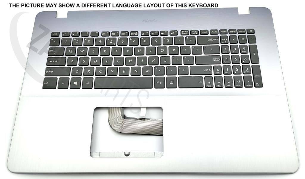 Asus X705MA-1B Keyboard (GERMAN) Module/AS (no backlight)