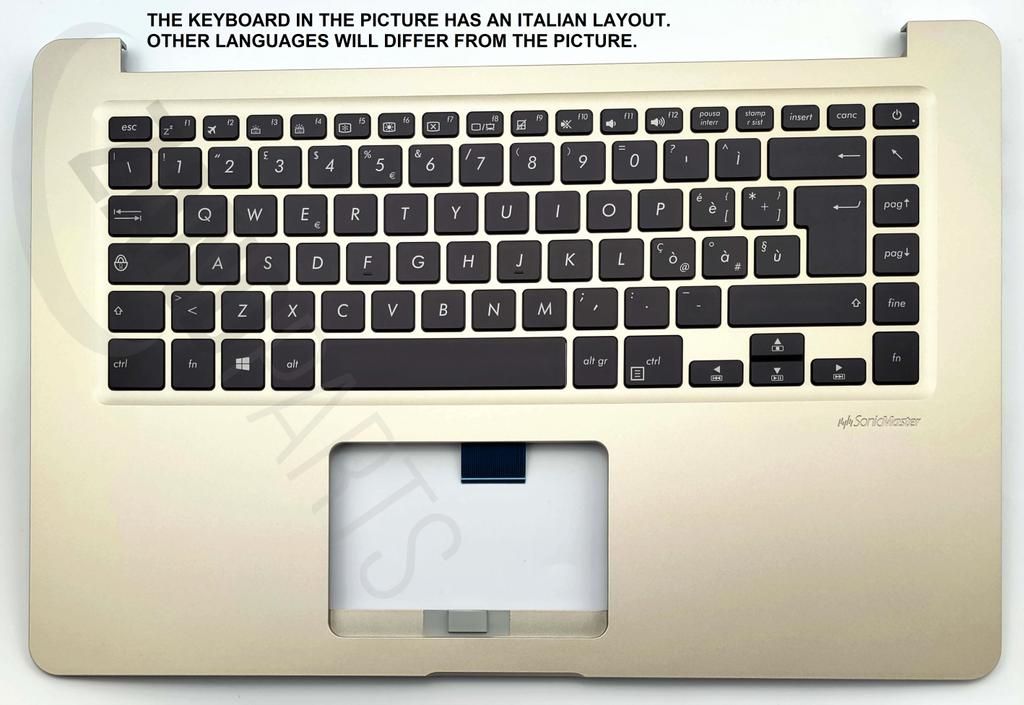 Asus X510UF-1A Keyboard (ITALIAN) Module/AS (no backlight)