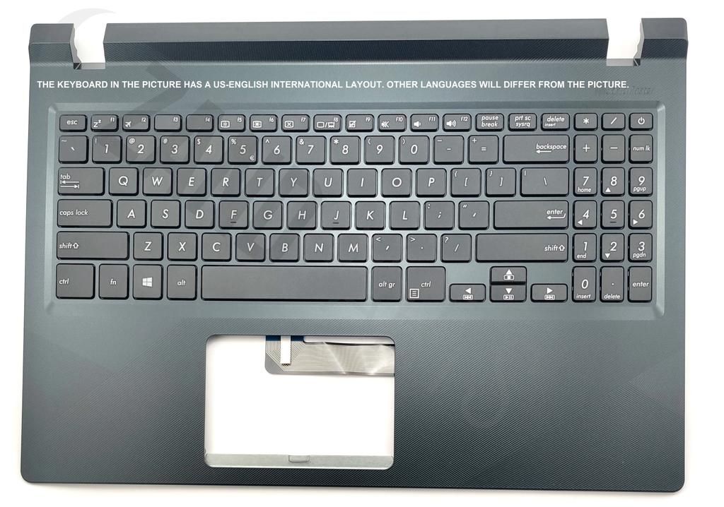 Asus X560UD-1B Keyboard (SPANISH) Module/AS (no backlight)
