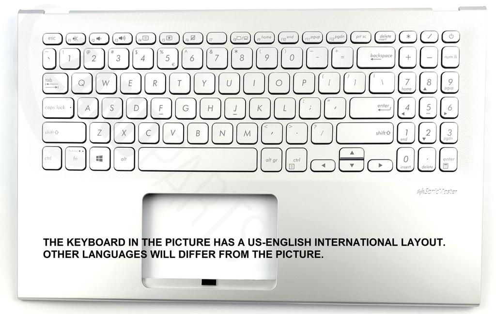 Asus X512UB-8S Keyboard (US-ENGLISH INTERNATIONAL) Module/AS
