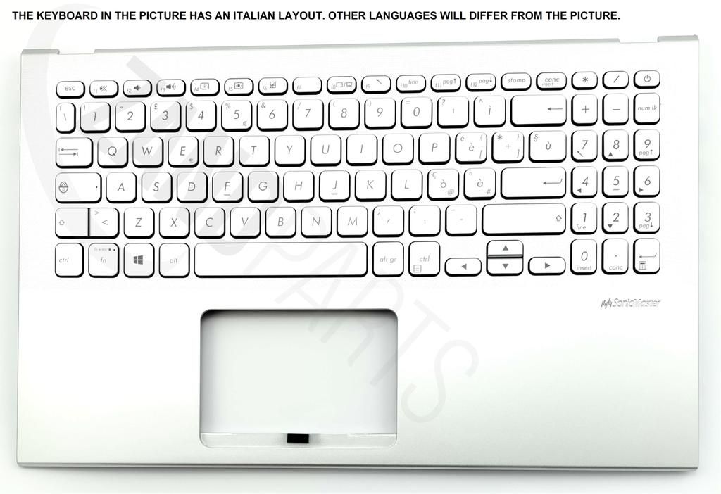 Asus X512FA-8S Keyboard (US-ENGLISH INTERNATIONAL) Module (ISOLATION)