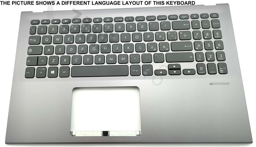 Asus X512FL-1G Keyboard (GERMAN) Module/AS (BACKLIGHT)