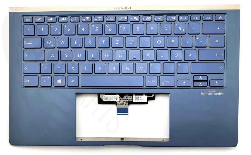 Asus UX434FL-3B Keyboard (GERMAN) Module/AS (BACKLIGHT)
