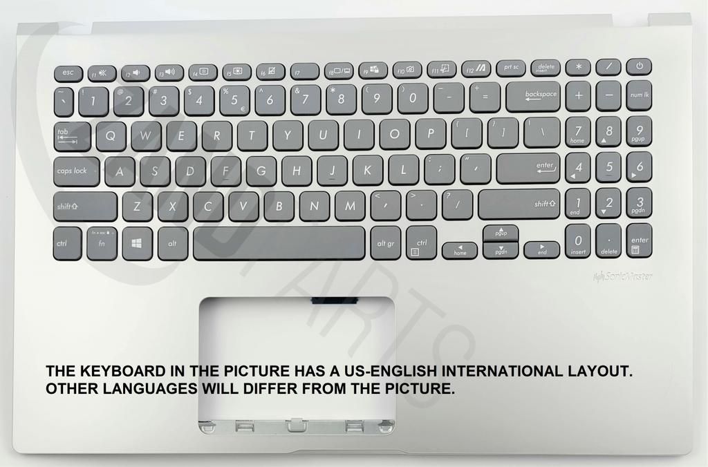 Asus X509FA-1S Keyboard (US-ENGLISH INTERNATIONAL) Module/AS (WO/P)