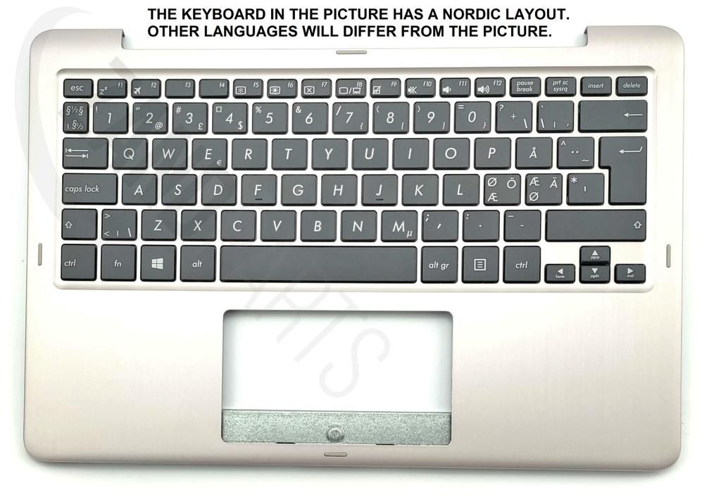 Asus E205SA-3G Keyboard (NORDIC) Module/AS