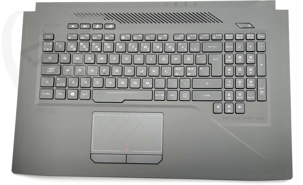 Asus GL703GS-1A Keyboard (NORDIC) Module/AS