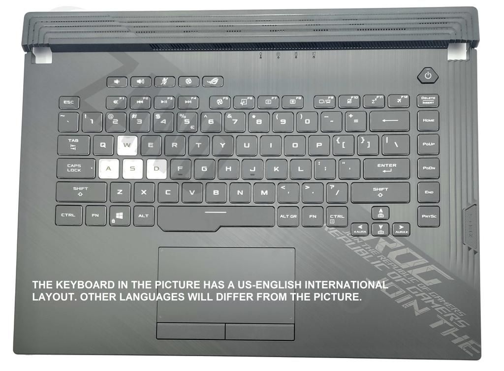Asus G512LWS-1C Keyboard (ITALIAN) Module (BACKLIGHT & TOUCHPAD)