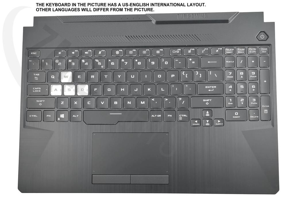 Asus FA506II-1A Keyboard (PORTUGUESE) Module/AS (BACKLIGHT & TOUCHPAD)