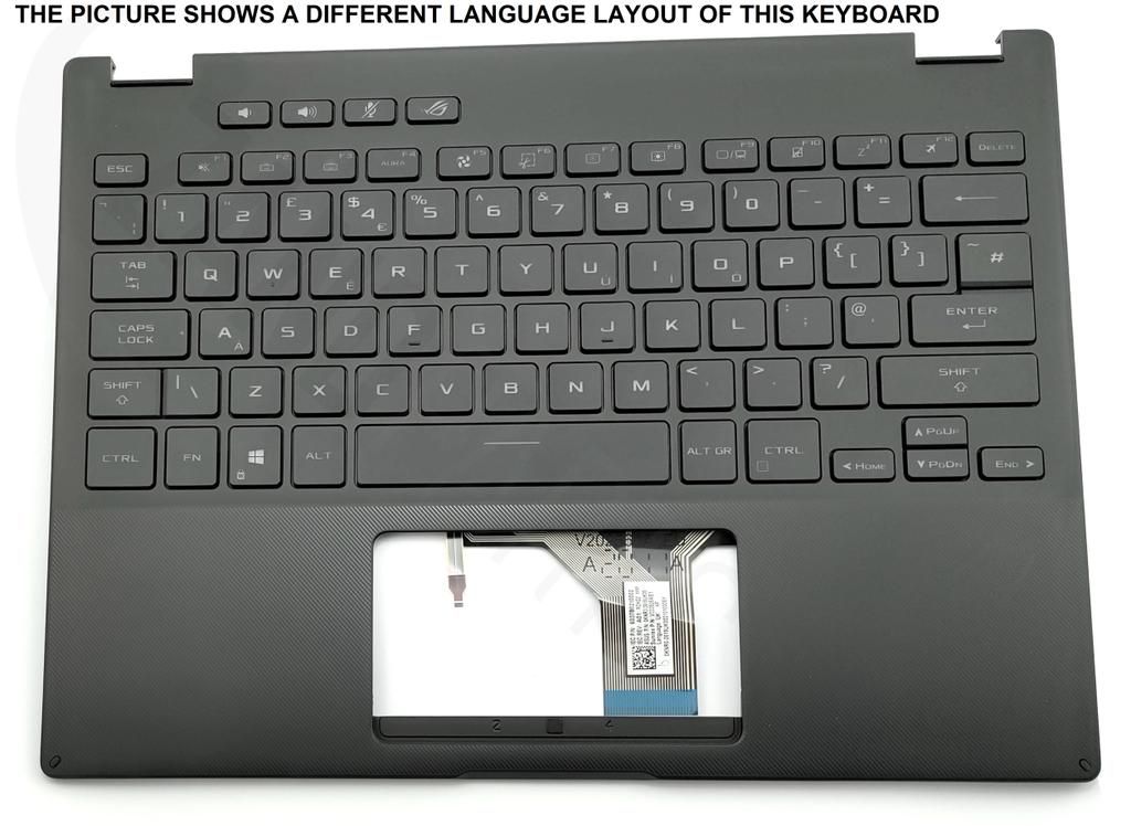 Asus GV301QE-2A Keyboard (NORDIC) Module/AS (BACKLIGHT)