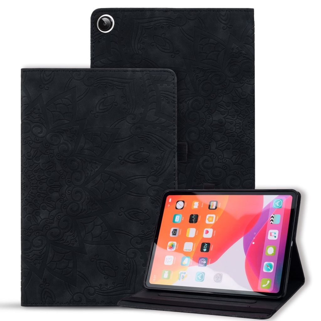 Samsung Galaxy Tab A9 / Galaxy Tab A11 Cover with print - Black