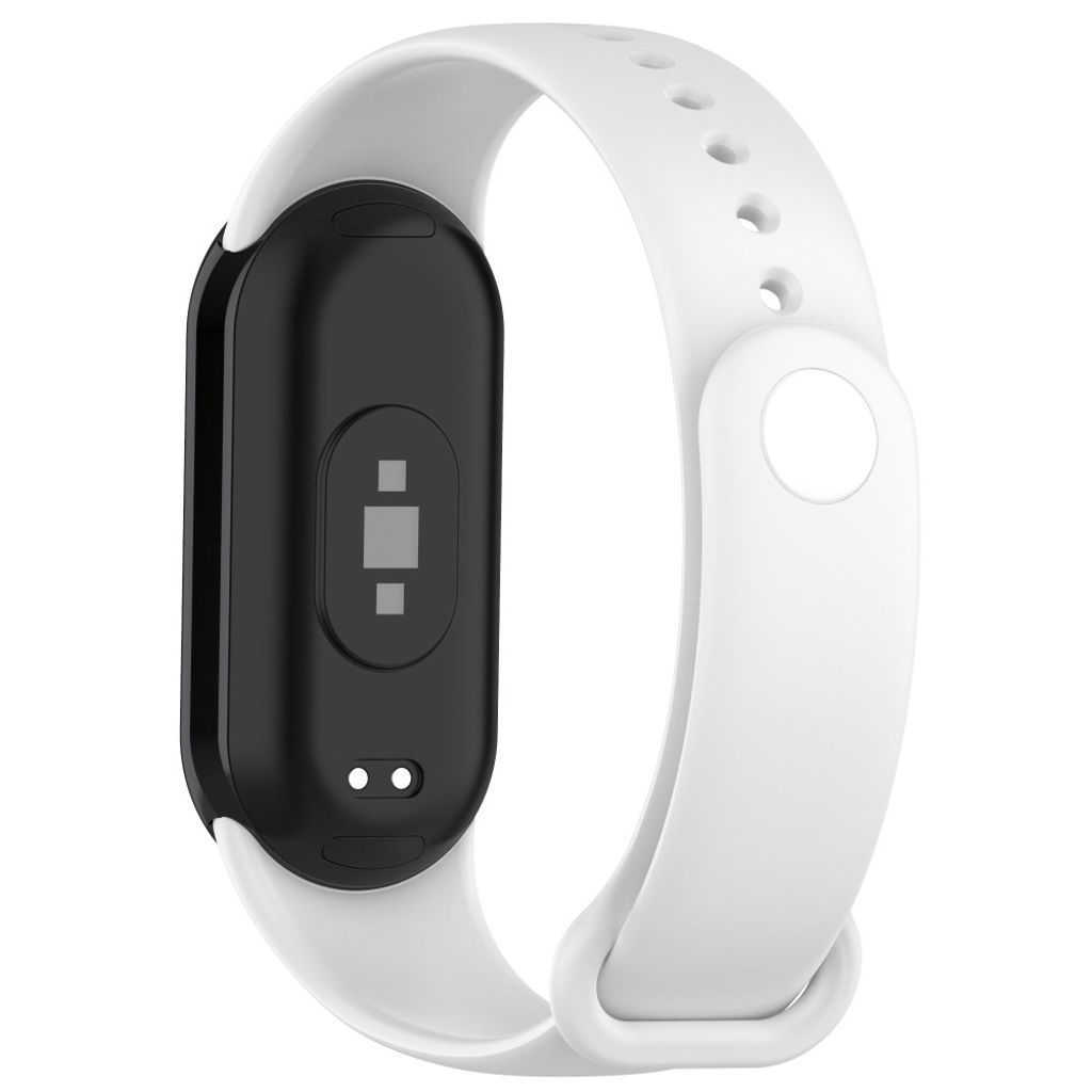 Xiaomi Smart Band 10 NFC jne. Kellonranneke, Silikoni - Valkoinen