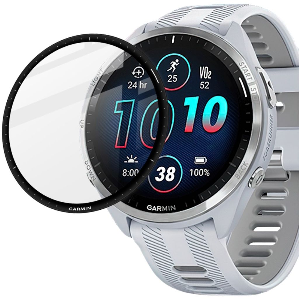 IMAK Garmin Forerunner 965 Skärmskydd Härdat Glas - Transparent