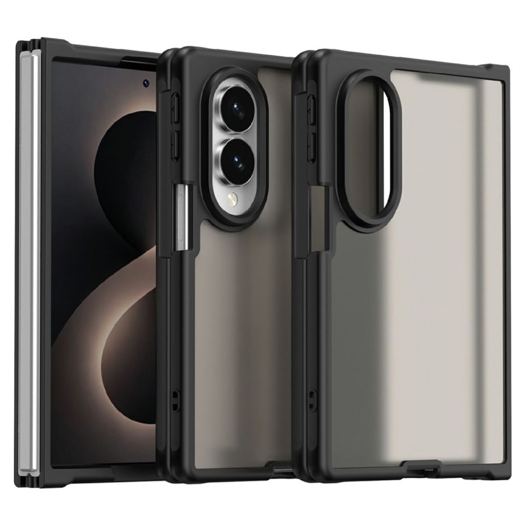 Samsung Galaxy Z Fold8 Matteret Cover - Sort