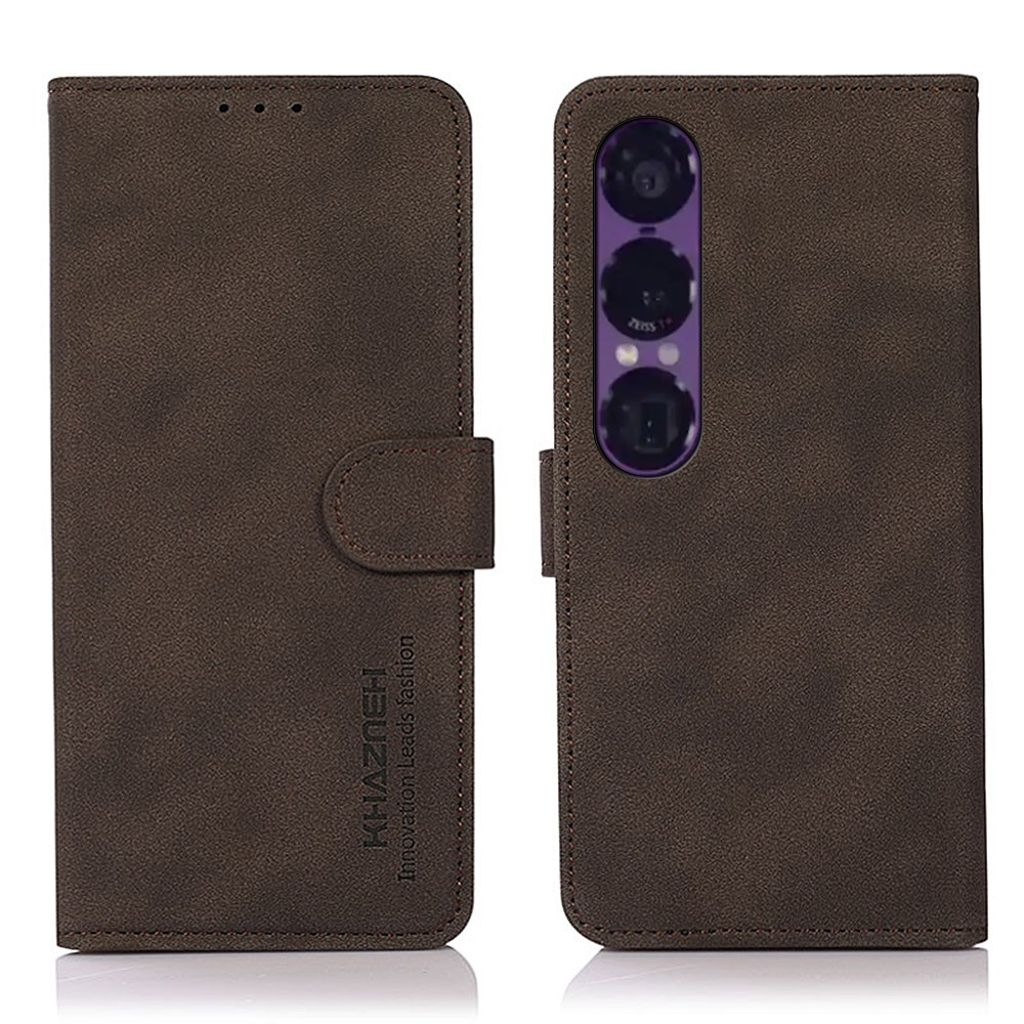 KHAZNEH Sony Xperia 1 VII Fodral - Brun