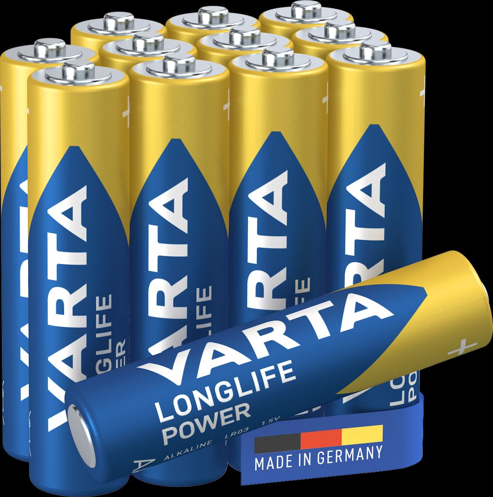 Varta Longlife Power AAA-paristo LR3 12 kpl