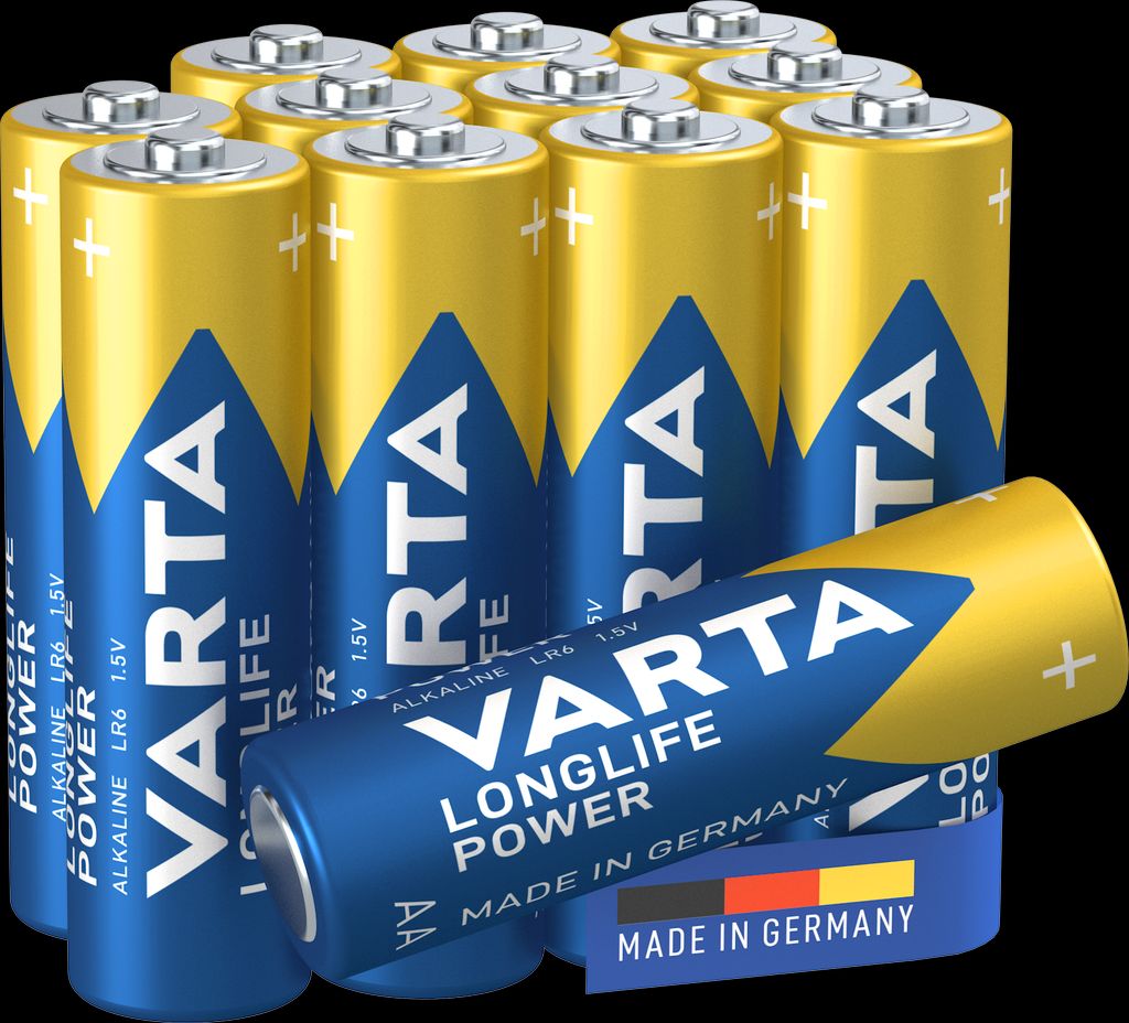 Varta Longlife Power AA-batteri LR06 12-pack