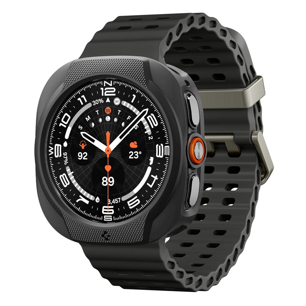 Spigen Galaxy Watch Ultra 2 47 mm TPU Skal - Mat Sort