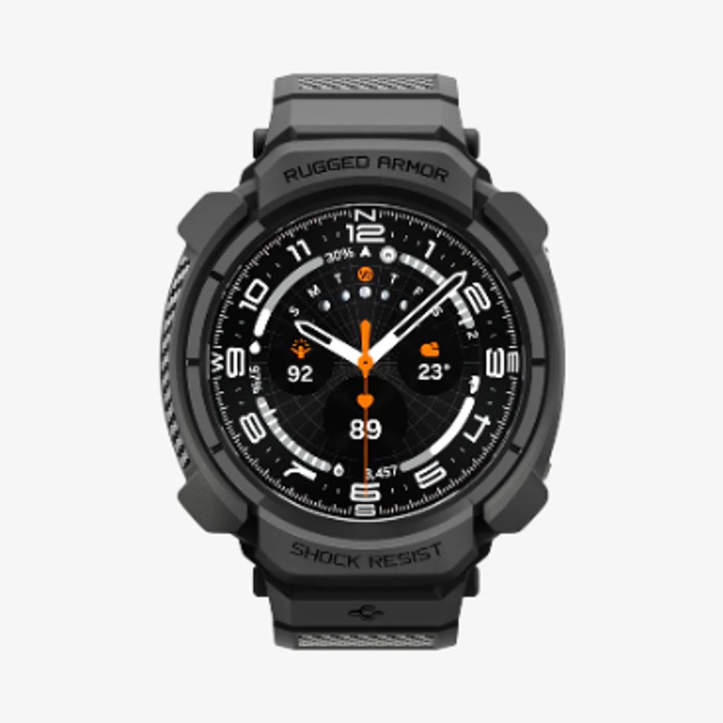 Spigen Galaxy Watch Ultra 47 mm Skal med Armbånd - Mattsort