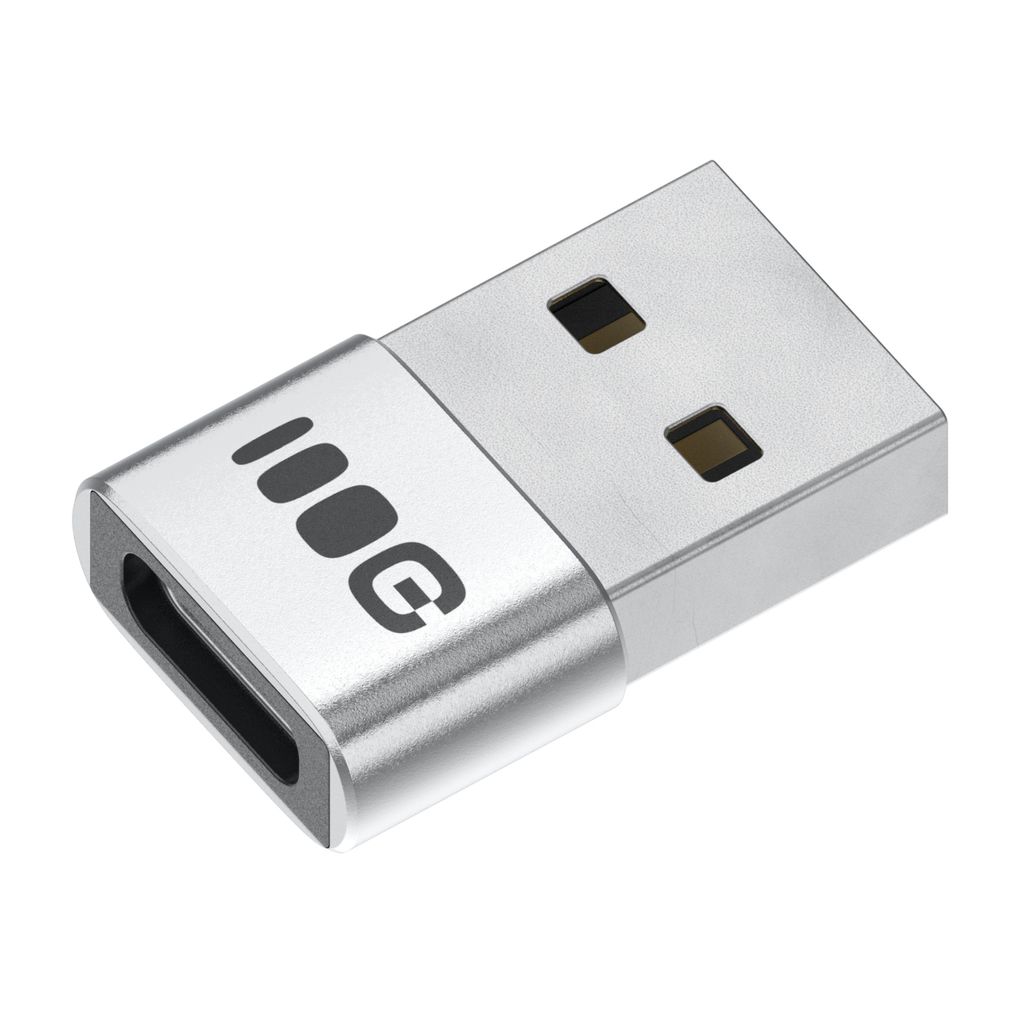 Greencell Plug&Play -sovitin USB-A - USB-C -tiedonsiirto 480 Mbps 12 W 2,4 A