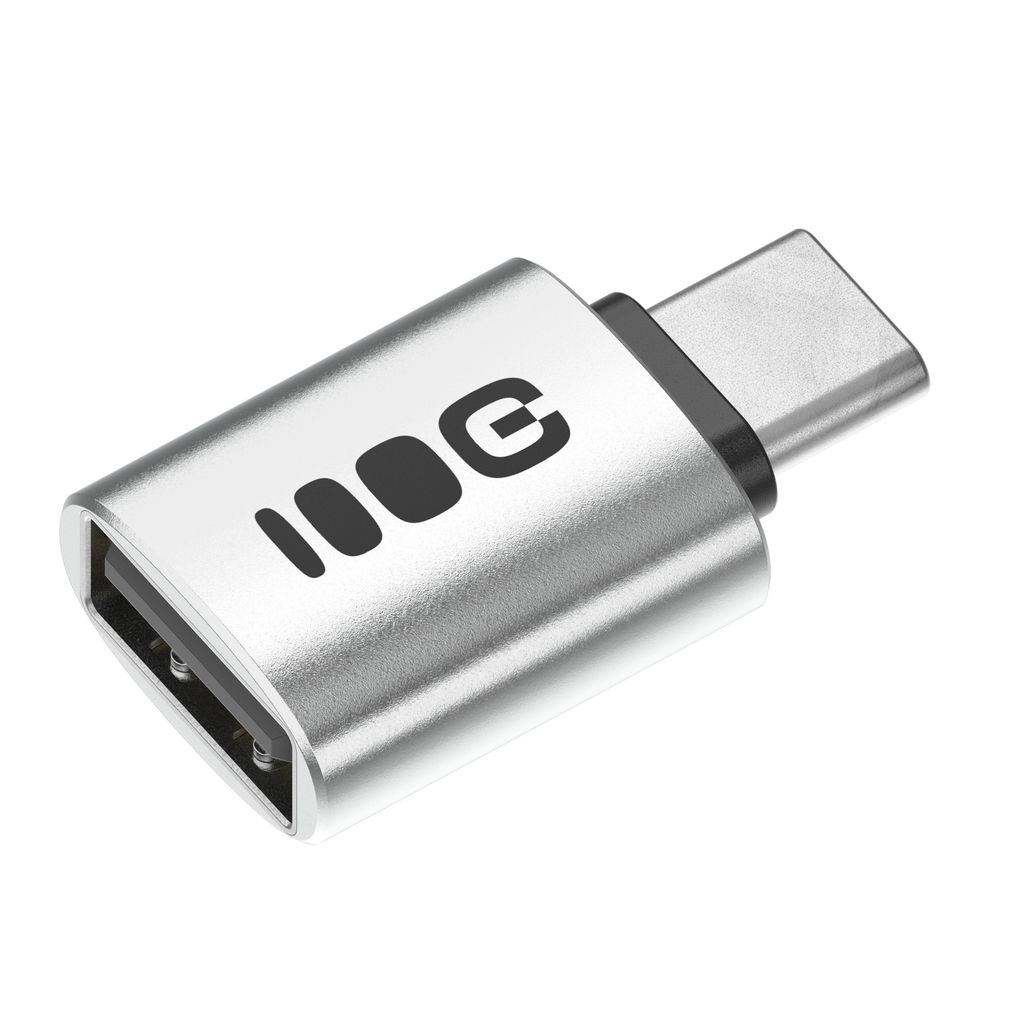 Greencell OTG-adapter USB-C til USB-A dataoverføring 480 Mbps 12W 2.4A