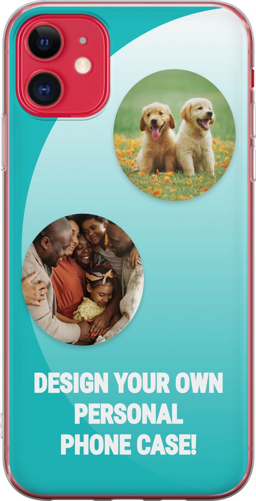 Designa ditt eget Apple iPhone 11 Genomskinligt Skal