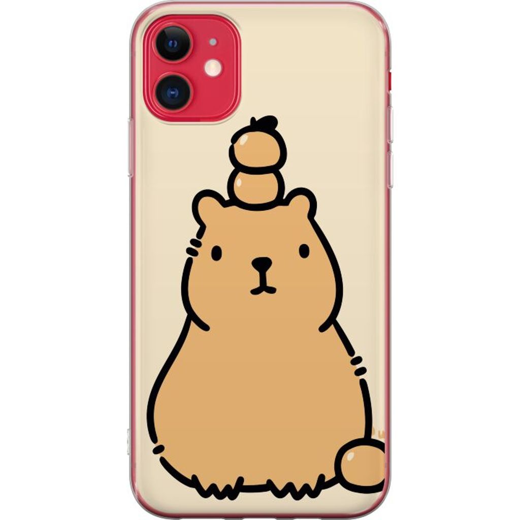 Apple iPhone 11 Gjennomsiktig Telefondeksel Vattenmarsvin