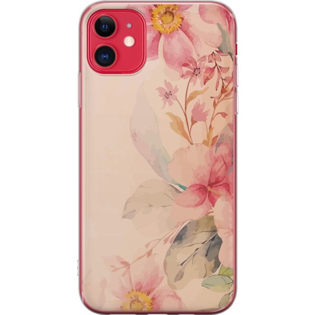 Apple iPhone 11 Mobilskal Färgsprakande Blommor