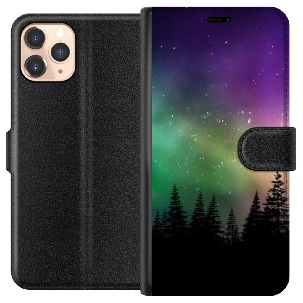 Apple iPhone 11 Pro Musta Lompakkokotelo Norrsken