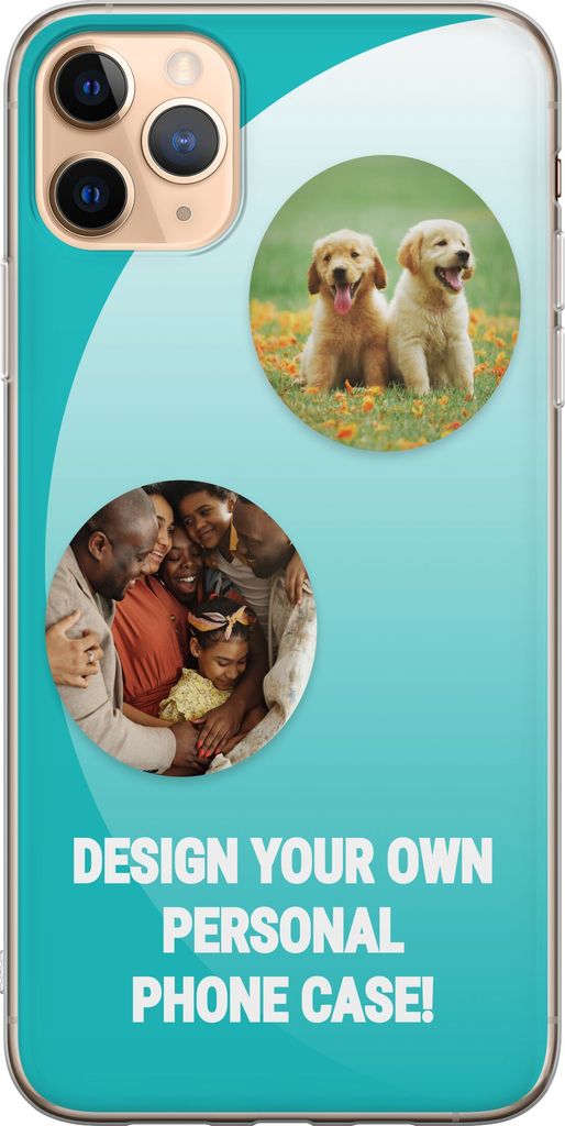 Design dit eget Apple iPhone 11 Pro Max Gennemsigtig cover