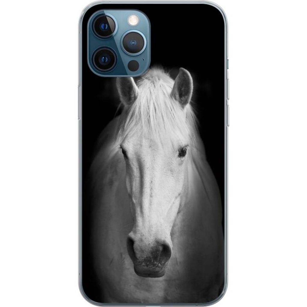 Apple iPhone 12 Pro Gjennomsiktig Telefondeksel Häst