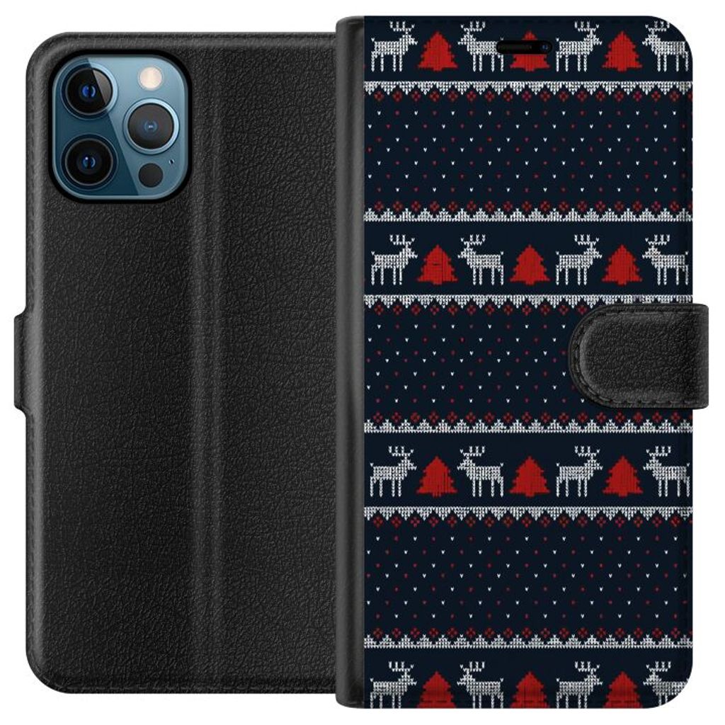 Apple iPhone 12 Pro Max Musta Lompakkokotelo Tomtens Team