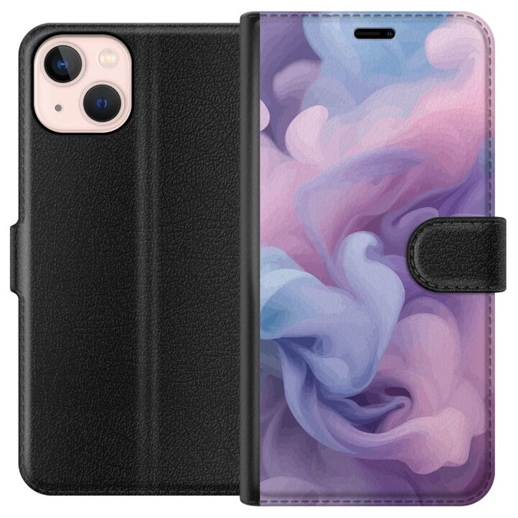 Apple iPhone 13 Sort Lommebokdeksel Skyar