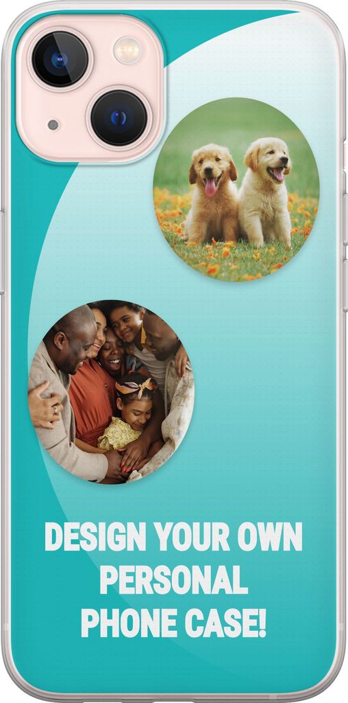 Design ditt eget Apple iPhone 13 mini Gjennomsiktig deksel