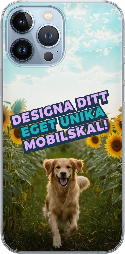 Designa ditt eget Apple iPhone 13 Pro Max Genomskinligt Skal