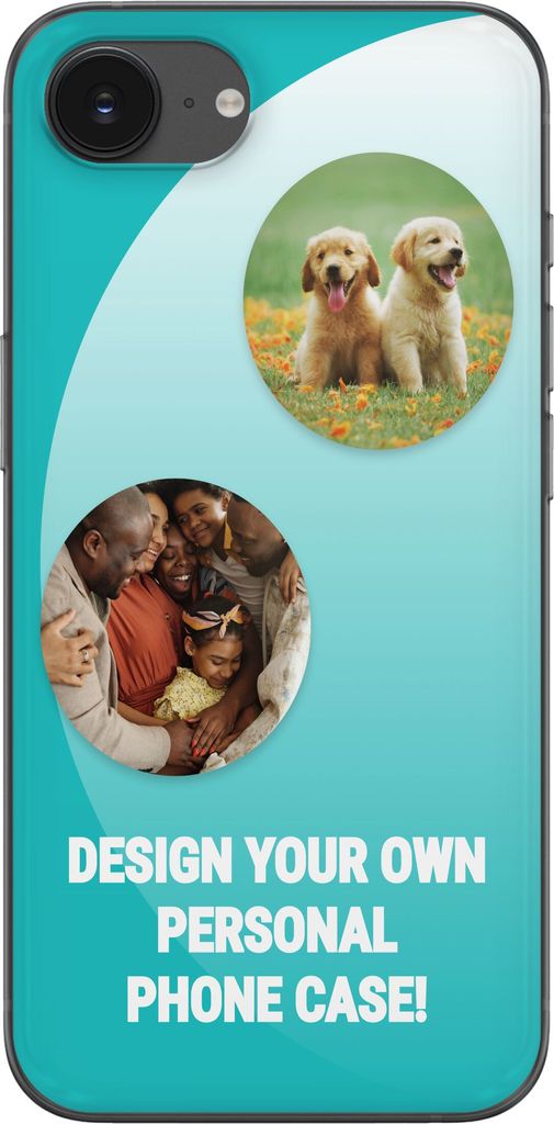 Design ditt eget Apple iPhone 16e Gjennomsiktig deksel