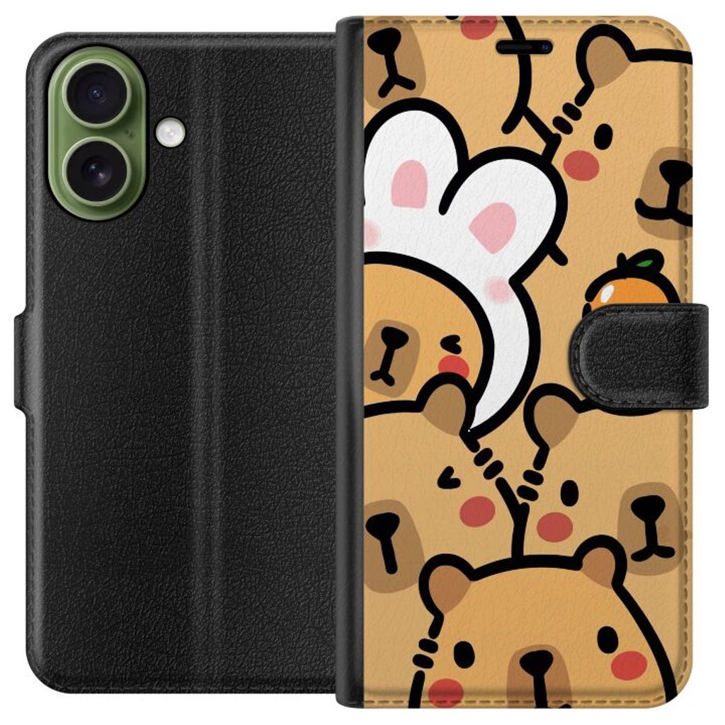 Apple iPhone 17 Sort Tegnebogsetui Kapivara