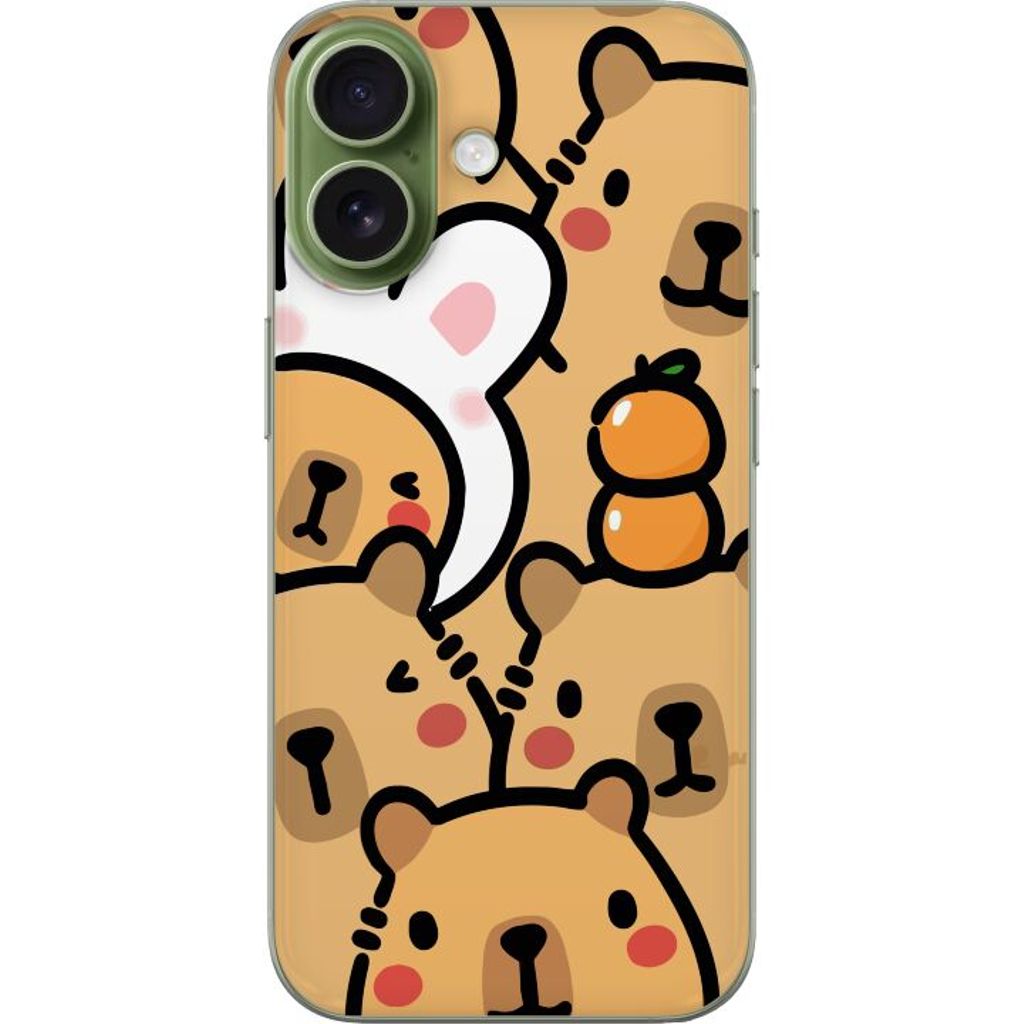 Apple iPhone 17 Gennemsigtigt Telefoncover Kapivara