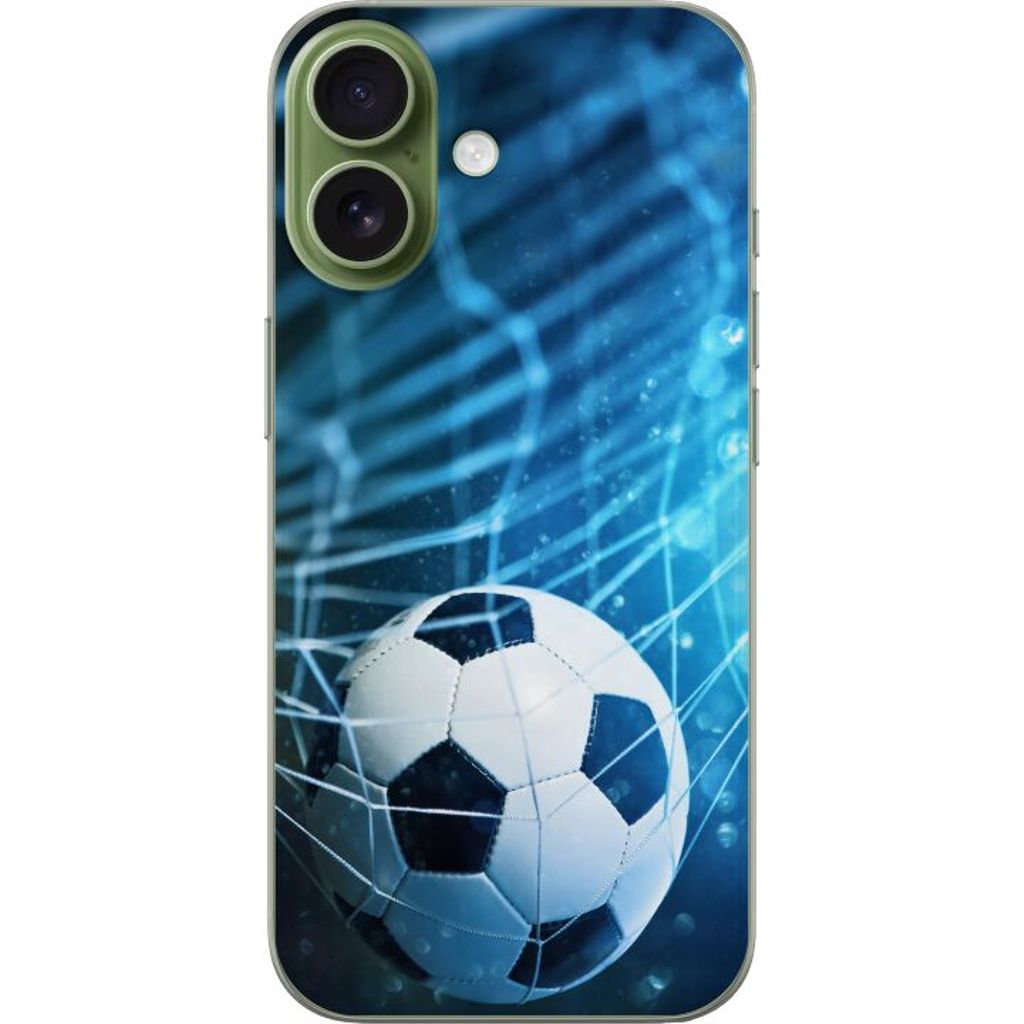 Apple iPhone 17 Gennemsigtigt Telefoncover Fotboll