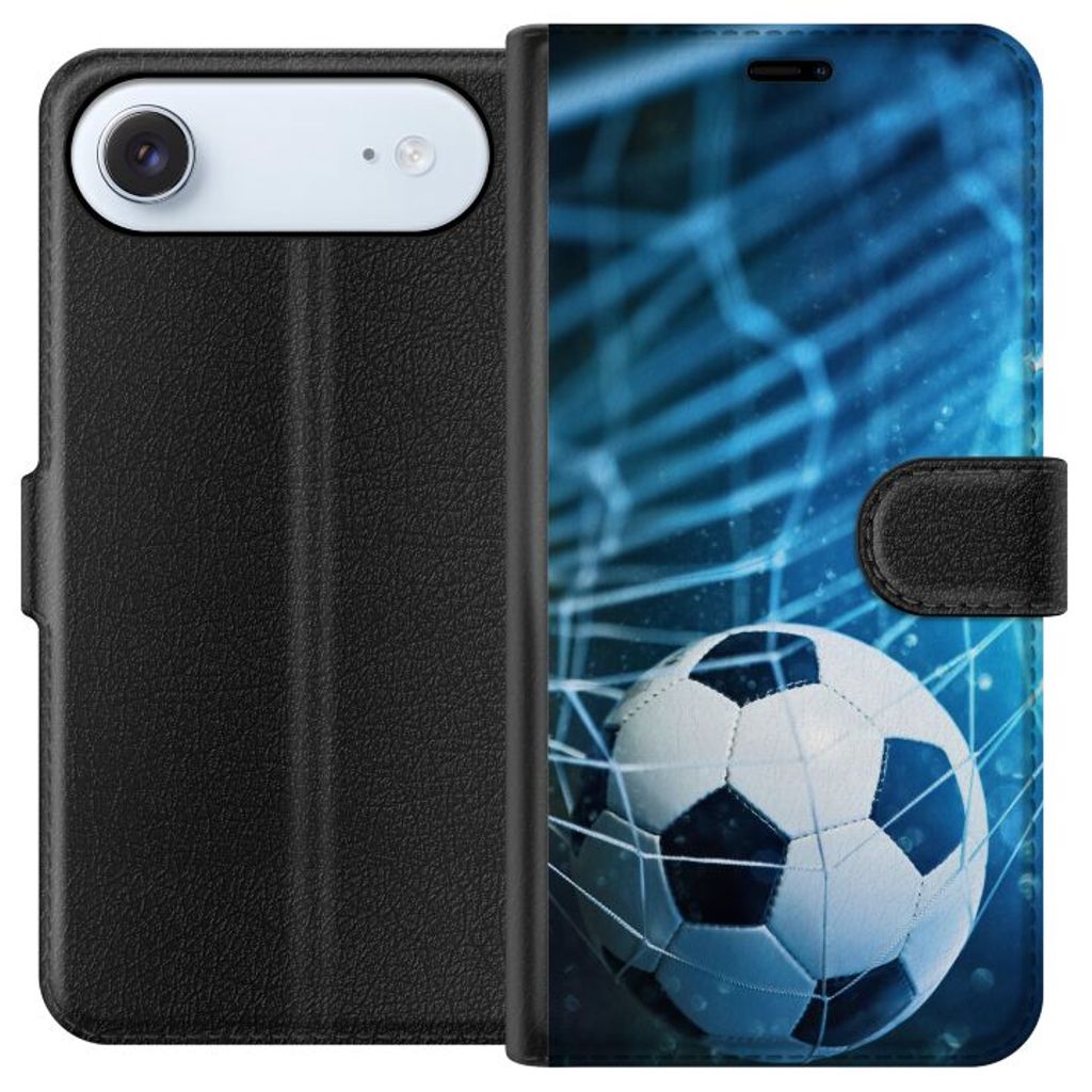 Apple iPhone 17 Air Musta Lompakkokotelo Fotboll