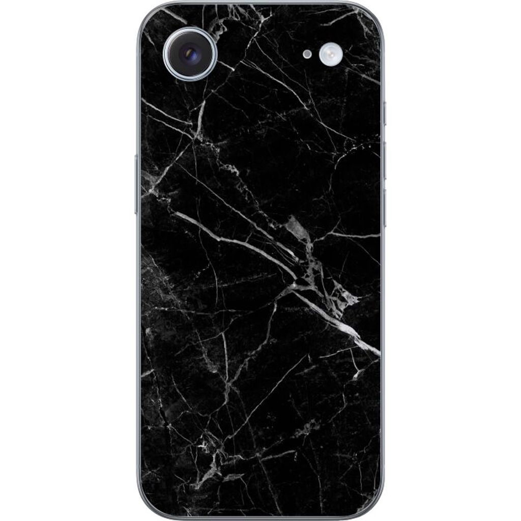 Apple iPhone 17 Air Gjennomsiktig Telefondeksel Svart marmor