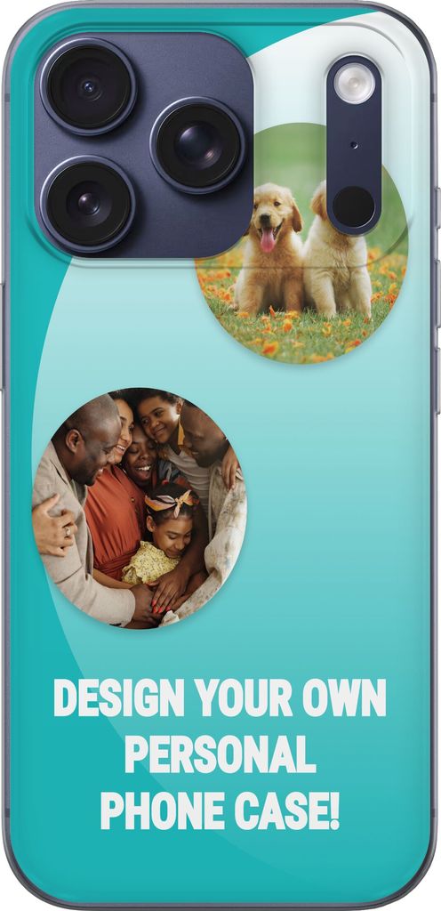 Design dit eget Apple iPhone 17 Pro Gennemsigtig cover