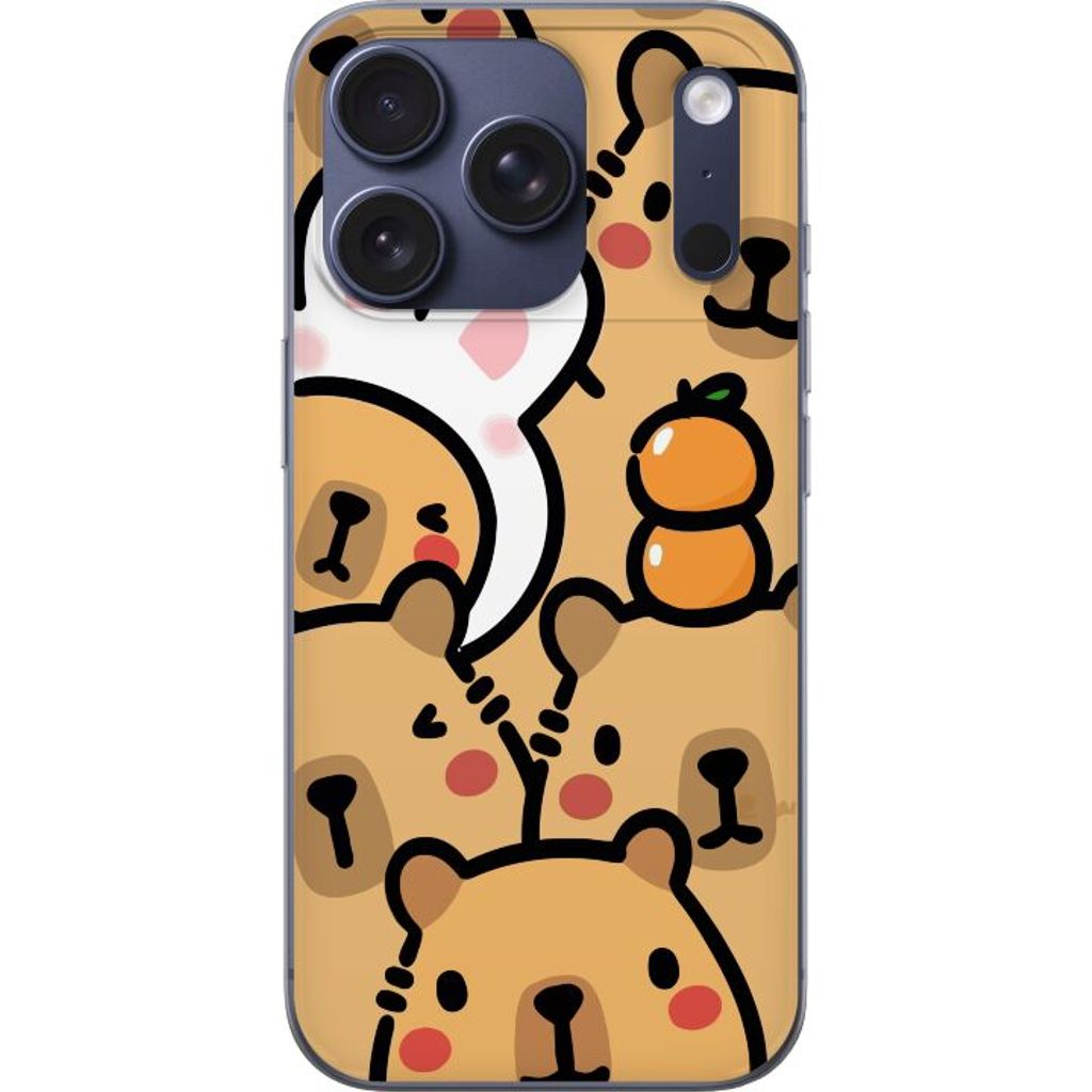 Apple iPhone 17 Pro Gennemsigtigt Telefoncover Kapivara