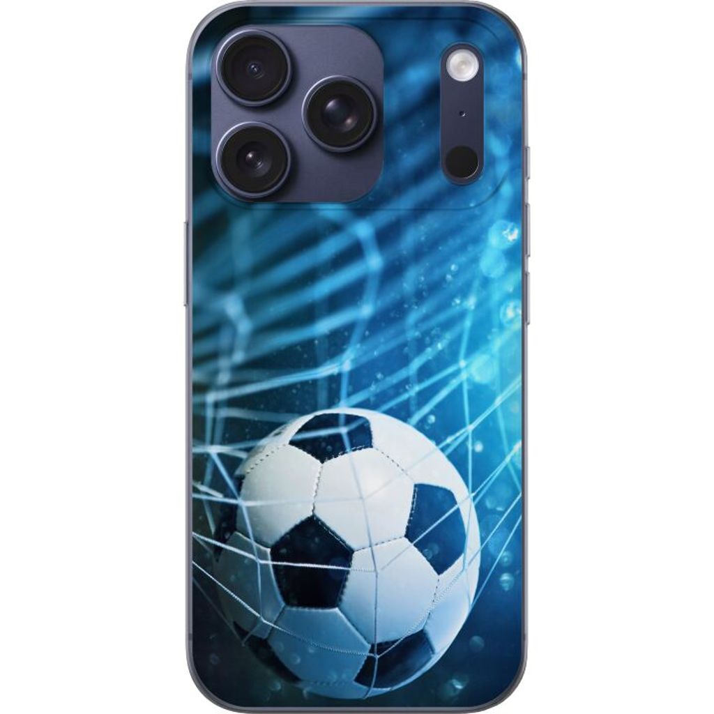 Apple iPhone 17 Pro Gennemsigtigt Telefoncover Fotboll