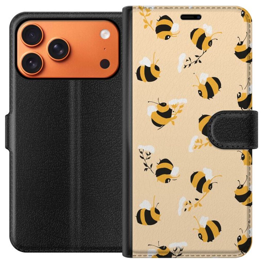 Apple iPhone 17 Pro Max Musta Lompakkokotelo Humlor