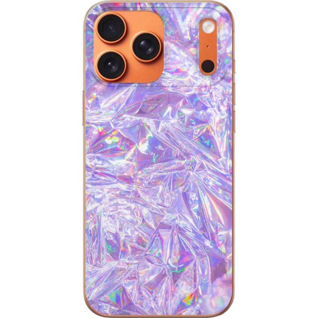 Apple iPhone 17 Pro Max Läpinäkyvä Puhelinkotelo Glitter