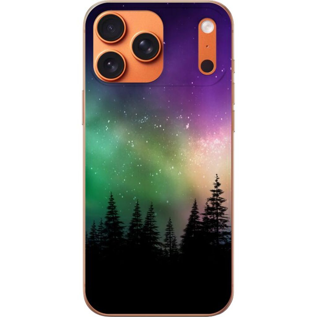 Apple iPhone 17 Pro Max Läpinäkyvä Puhelinkotelo Norrsken