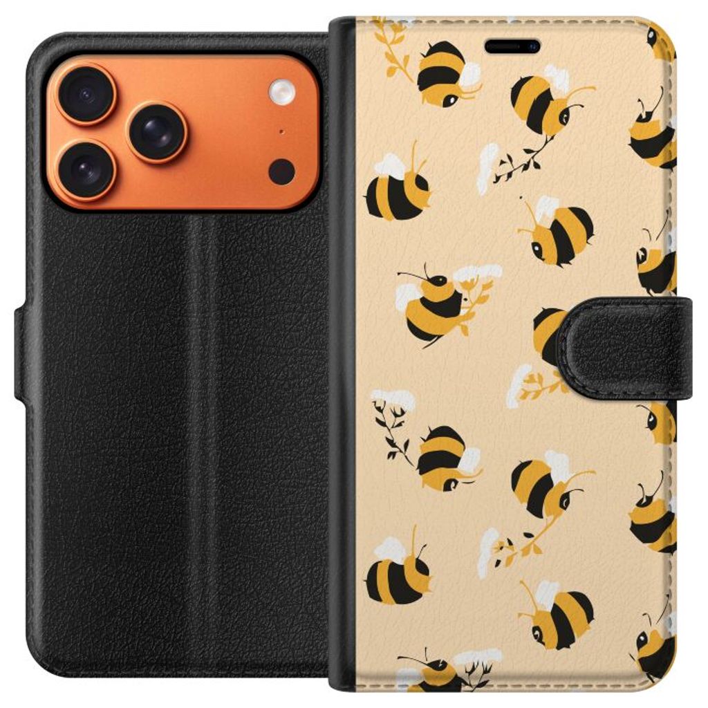 Apple iPhone 18 Pro Max Musta Lompakkokotelo Humlor